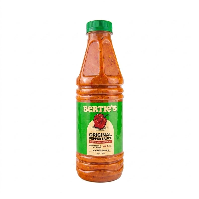 Berties Original Pepper sauce (750ml)